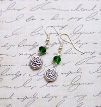 Celtic Earrings, Outlander Jewelry, Scottish Jewelry, Celtic Jewelry, Celtic Wedding, Scottish Earrings, Irish Jewelry, Celtic Knot Earrings