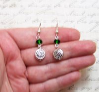 Celtic Earrings, Outlander Jewelry, Scottish Jewelry, Celtic Jewelry, Celtic Wedding, Scottish Earrings, Irish Jewelry, Celtic Knot Earrings