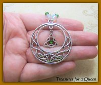 Celtic Necklace - Outlander - Scottish Jewelry, Celtic Jewelry, Outlander Necklace, Scottish Necklace, Celtic Knot, Irish Jewelry, Victorian