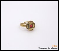 Historical Reproduction, Tudor Ring, Medieval Ring, Catherine Parr, Jane Seymour, Tudor Replica, Medieval Jewelry, Anne Boleyn, Renaissance