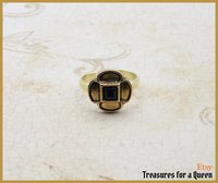 Historical Reproduction, Tudor Ring, Medieval Ring, Catherine Parr, Jane Seymour, Tudor Replica, Medieval Jewelry, Anne Boleyn, Renaissance