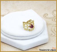 Tudor Ring, Historical Reproduction, Medieval Ring, Tudor Replica, Medieval Jewelry, Renaissance Ring, Medieval Replica, Elizabethan Replica