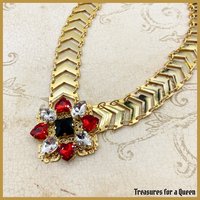 Tudor Replica Necklace, Elizabeth Woodville Medieval Historical Reproduction