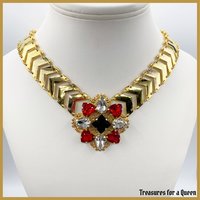 Tudor Replica Necklace, Elizabeth Woodville Medieval Historical Reproduction