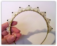 Medieval Tiara - Renaissance Tiara, Medieval Crown, Tudor Tiara, Renaissance Tiara, Catherine Parr, The Tudors Replica, Anne Boleyn