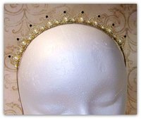 Medieval Tiara - Renaissance Tiara, Medieval Crown, Tudor Tiara, Renaissance Tiara, Catherine Parr, The Tudors Replica, Anne Boleyn