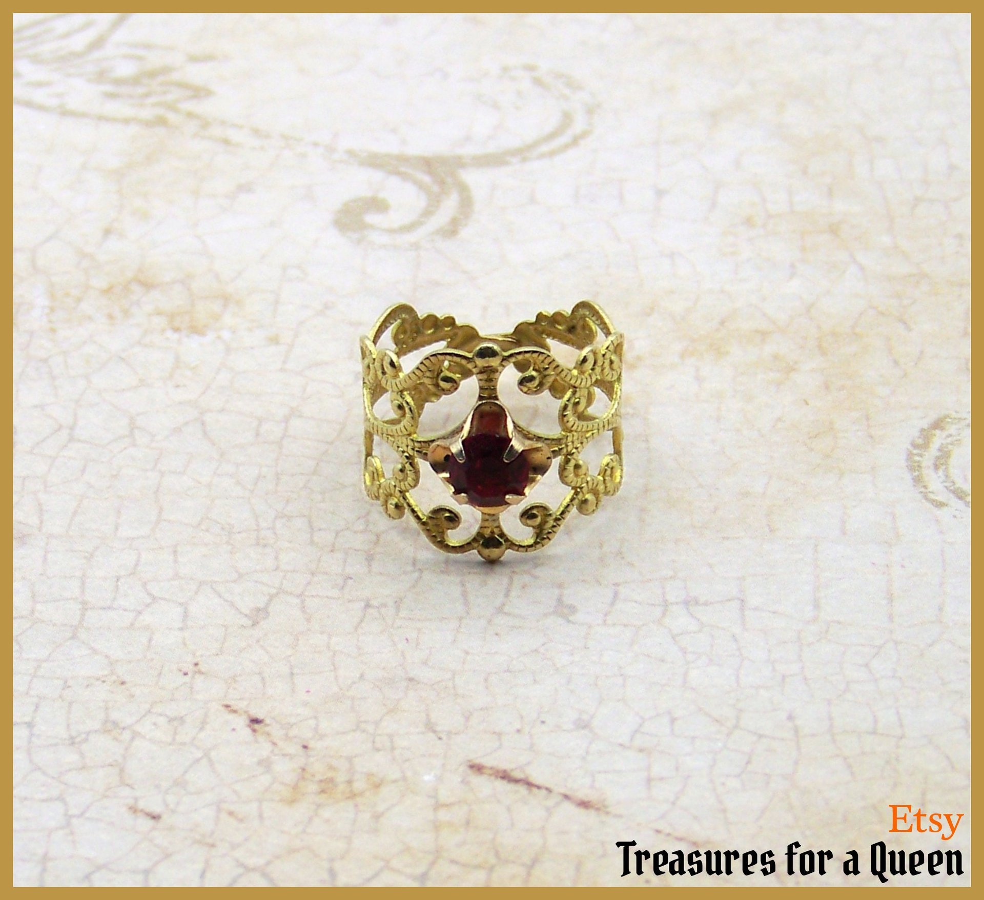 Tudor Ring, Historical Reproduction, Medieval Ring, Tudor Replica, Medieval Jewelry, Renaissance Ring, Medieval Replica, Elizabethan Replica