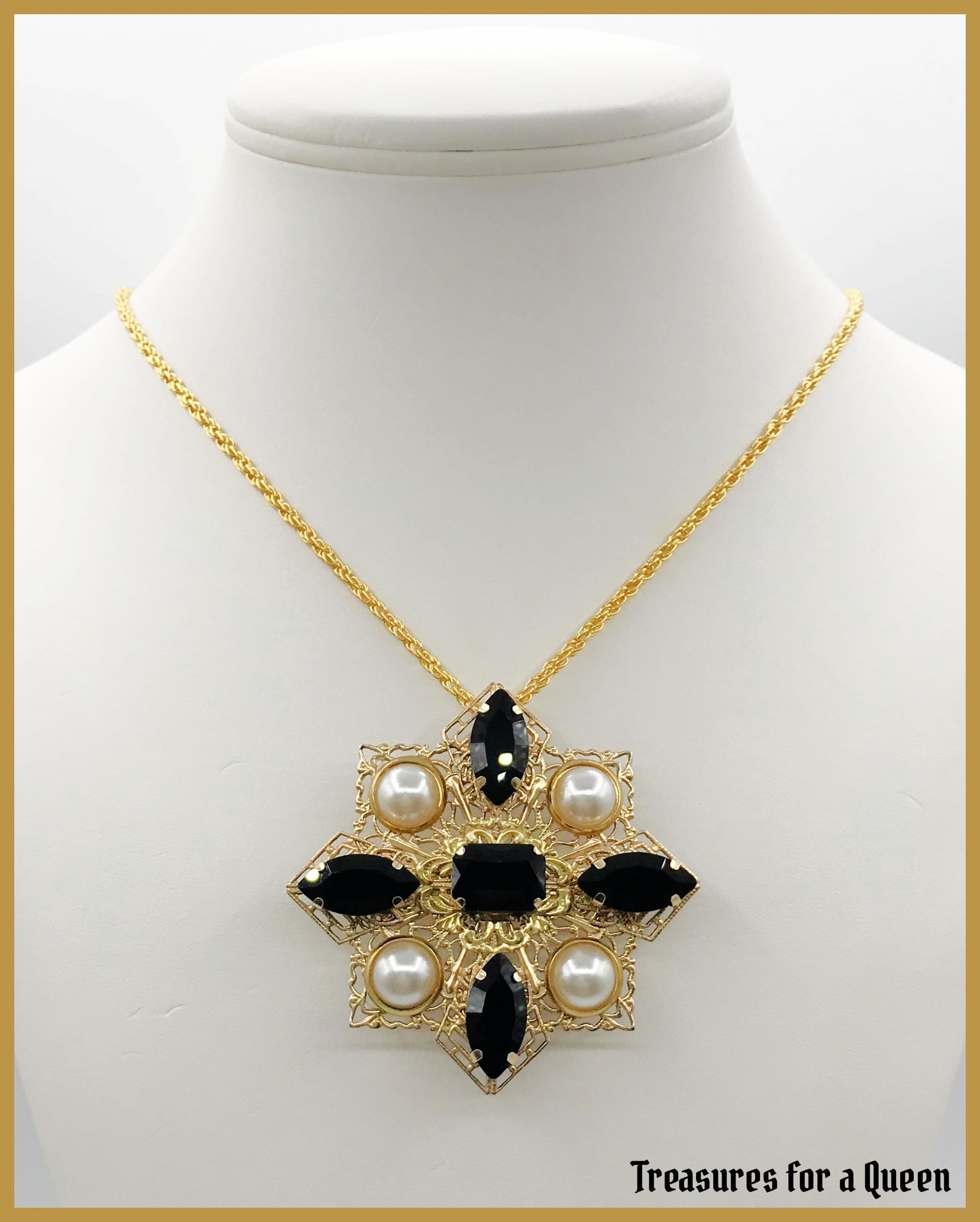 Historical Replica Necklace - King Henry VIII Portrait Tudor Reenactment Jewelry