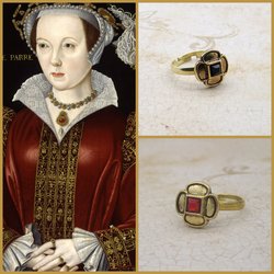 Historical Reproduction, Tudor Ring, Medieval Ring, Catherine Parr, Jane Seymour, Tudor Replica, Medieval Jewelry, Anne Boleyn, Renaissance